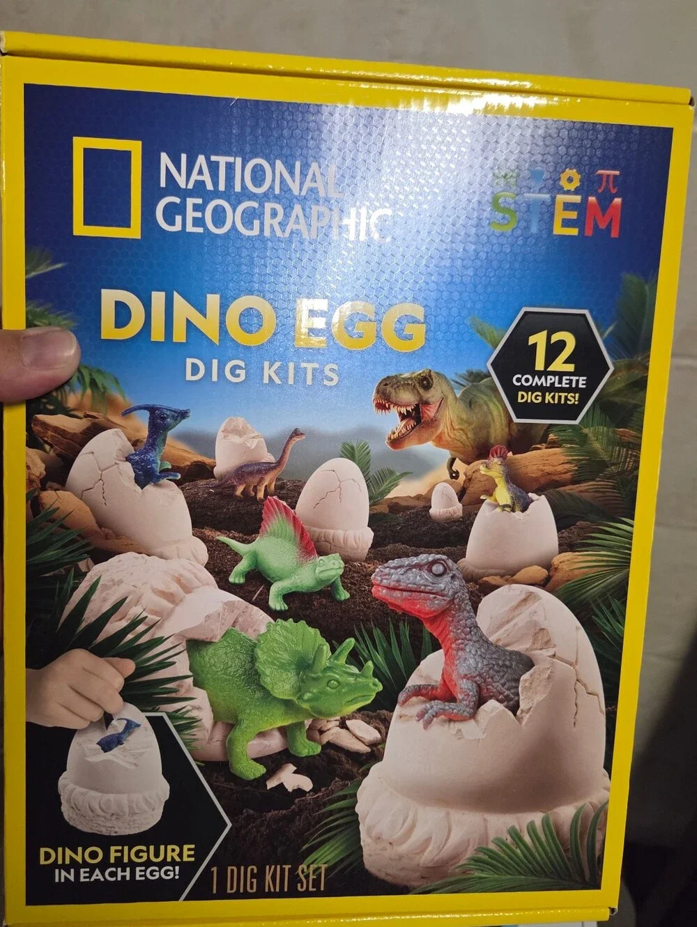 National Geographic Dino Egg Dig Kits - Blue Box